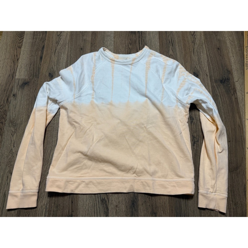 Universal Thread Sweater, Women's Size Medium, White Orange, Pullover
